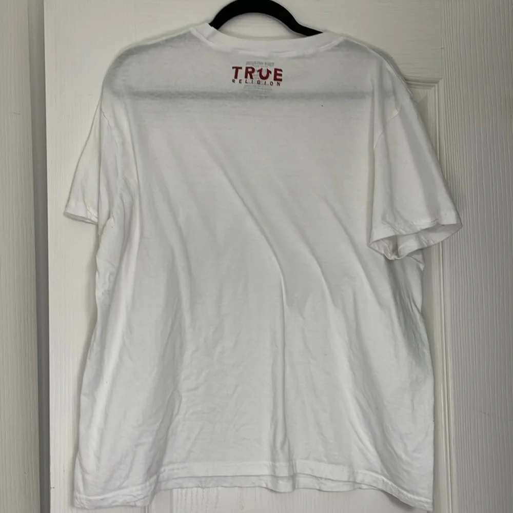 True Religion white T-shirt size XL